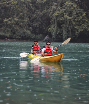 Kali river kayaking activities in dandeli location