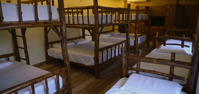 Dormitory in dandeli river edge resort